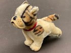 Vintage Steiff Bully Plush Mohair French Bulldog 6 