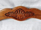 Vintage Shell Carved Pediment Crest 24 3 4  Wide