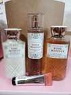 Bath   Body Works   Pure Wonder 4 Pc Gift Set   Lotion  Mist  Shower Gel   H  Cr