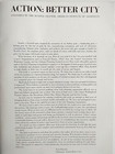 Rare 1968 Seattle Architects City Planning Proposal Booklet Action Better City