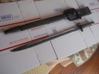 Ww1 British Sanderson  Sword Co  Pattern 1907 Bayonet Frog   Scabbard 1917 Date