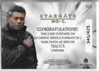2008 Rittenhouse Stargate Sg-1 Season 10 Patchwork Card Pc5 341 425