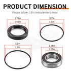 Rear Left Axle Wheel Bearing   Seals For Honda Rancher 420 Trx420 2014 2015-2024