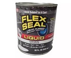 Flex Seal Liquid - Liquid Rubber Sealant Coating - White - Jumbo - Size  32 Oz