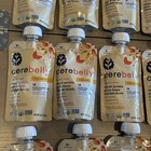 21 Cerebelly Organic Babyfood Puree Pouch Sweet Potato Pinto Bean Chicken Broth