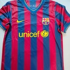 Zlatan Ibrahimovic Signed  9 Barcelona Soccer Jersey With Coa