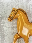 Vintage Butterscotch Carved Bakelite Prancing Horse Brooch Pin