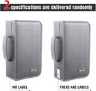 Dvd Case  128 Capacity Cd dvd Case Wallet Binder Storage Holder Booklet For Car