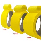 Yellow Automotive Painters Cars Masking Tape 60 Yards - Size   Quantity Choices