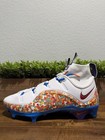 Nike Lebron Iv 4 Menace 3 Fruity Pebbles Football Cleats Fv8044-100 Men   s Size 8