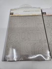 2 Packs Basic Grey Undressed Chipboard Mini Monos 81 Pc Mellow 80 Pc Pre-owned