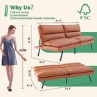  Sf-534ch Sofa Bed Saddle Brown