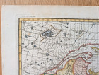 Antique Map Newfoundland Nova Scotia New England Bonne Raynal Dien Hand Colored