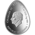 2026 Ghana Zoretsvit Ukrainian Pysanka 1 Oz Proof Silver Coin