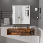 Barber Station Wall Mount Salon Hair Styling Beauty Spa Equipment With 2 Drawers