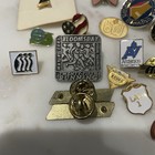Vintage Lapel Pin Lot 18pc - Bloomsday 2001  President s Academic Award  Enamel