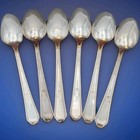 1847 Rogers Bros Ancestral Silverplate 6 Pcs Set Demitasse Spoons Discontinued
