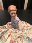 Vintage Bisque Jointed Arms  Half Doll Tea Cozy Toilet Paper Cover