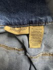 Wrangler Denim Jacket Girls Xl Blue Classic Western Trucker Stretch Gwj700d