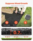 Rubber Mulch Roll For Landscaping 8ft X 22inch Rubber Mulch Mat Cover 1 Roll