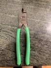 Snap On 49acf 9  Talon Grip Combination Slip Joint Pliers Green New