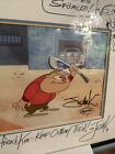 Ren And Stimpy Original Production Animation Cel    the Boy Who Cried Rat    Signed 