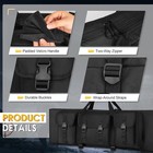 36  Tactical Double Rifle Long Gun Carbine Bag Range Padded Pistol Carry Case Us