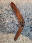Dream Time Down Under Boomerang From Australia Aboriginal Art Wood Authentic