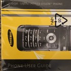 Sprint Samsung A900m Power Vision Phone User Guide - Mint Condition