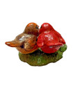 Wee Forest Folk Artist Oak Red  Love Birds