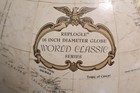 Vintage Replogle 16 Inch Diameter Globe World Classic Series Metal  Wood Stand