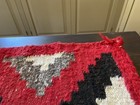 Vintage Navajo Wool Weaving rug   42  X 72 