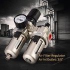 Ac3010-03 Compressed Air Filter Pressure Regulator Moisture Trap Water 3 8 New