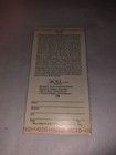 Vintage Unscratched  1 Lucky Bucks Sample Void Ticket Nh Lottery  b2 