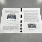 Repro National Model Hro-60 Receiver Instruction Manual With Duplicate Schematic