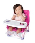 Inc  Minnie Baby Seat  Portable Fold N Go Chair With Removable Tray   Colorfu   