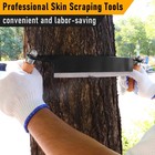 10   Straight Draw Knife  Bark Stripper Handsaws Tool Debarking Hand Tool