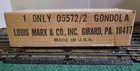 Marx Postwar 51170 Erie Grey Gondola With Box From 1950s Intact Free Shipping   