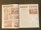 Drift Fence    -  Original 1936   Pressbook - Buster Crabbe - Zane Grey