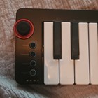 25-key Mini Midi Keyboard Controller With Piano Keys  Black white