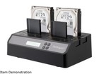 Startech Satdock4u3re 4 Bay Usb 3 0 Esata To Sata Standalone 1 3 Hdd Hard Drive
