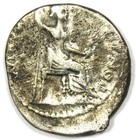 Tiberius Ar Denarius Silver Tribute Penny Roman Coin 14-37 Ad - Fine Condition