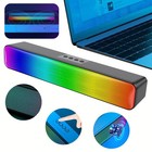 Bluetooth 5 0 Wireless Soundbar Tv Speaker Home Theater Sound Bar Rgb Subwoofer