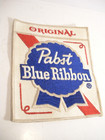 Vintage Pabst Blue Ribbon Beer Advertising Original Large Jacket Patch 6  X 7 