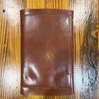 Vintage Leather Wallet Case With 35  Flies  