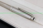 Refurbished  Montblanc Meisterstuck Solitaire 163 Ballpoint Pen With Silver Trim
