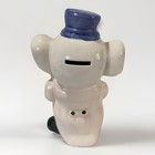 Vintage Ceramic Elephant Cellist Bank 1950 s Carnival Prize Whimsical And  Rare