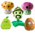 Plants Vs Zombies Anime Plush Stuffed Soft Toy Action Figure Set Kids Doll Gifts