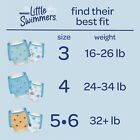 Huggies Little Swimmers Disposable Swimming Diapers  Size 4  24-34 Lbs   18 Ct