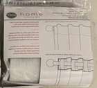 4 New Dritz Home 44500 Woven Rod Loop Tape  4-inch X 6-yards  White